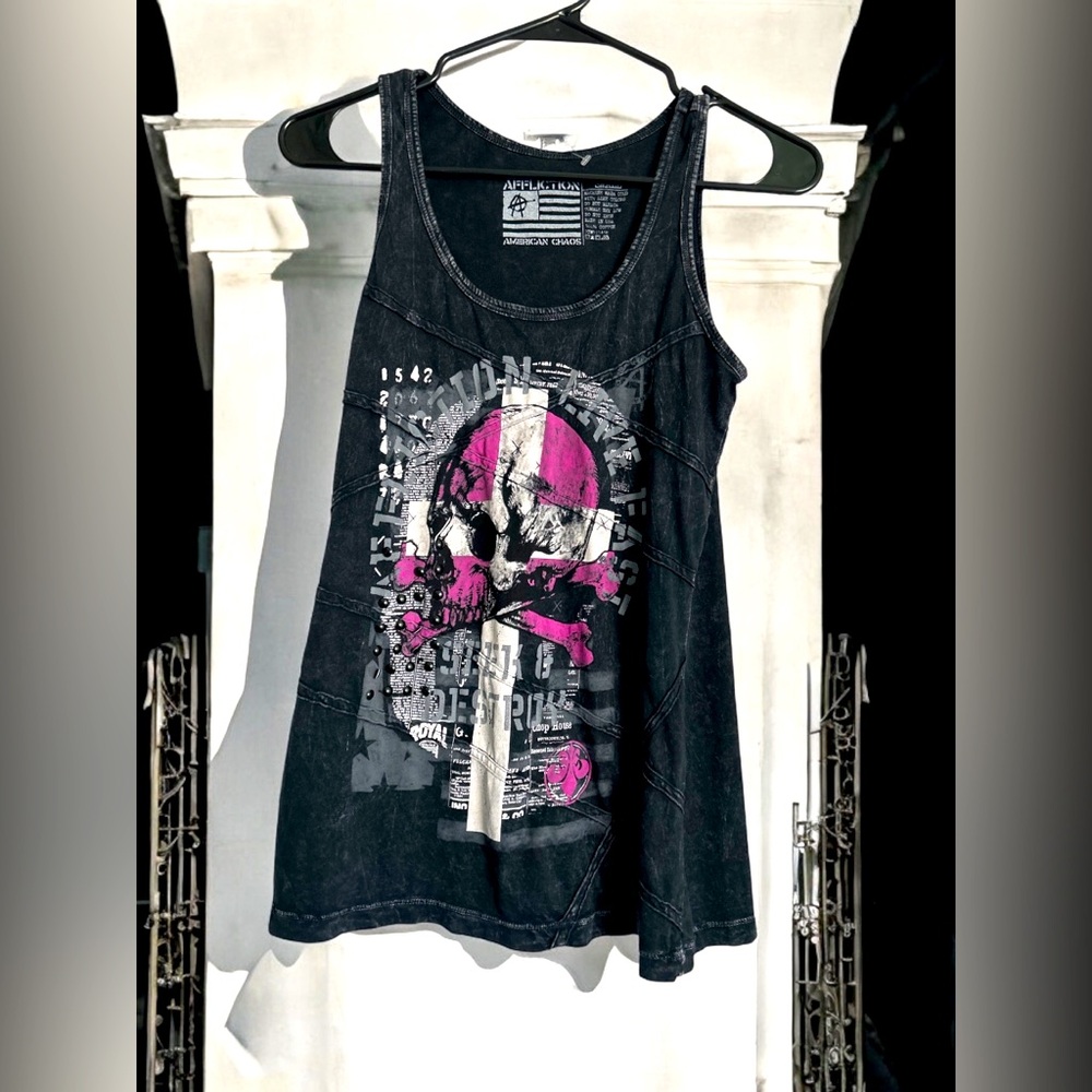 Affliction American Chaos Women’s Top/ Tank